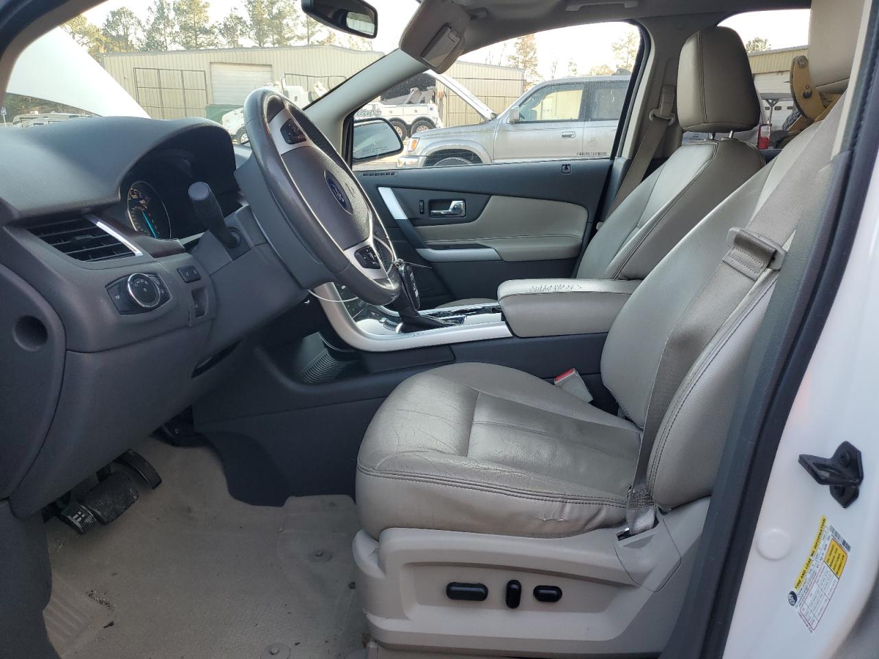 2011 Ford Edge VIN 2FMDK3KC5BBA91512 Copart auction photo, front end / side damage thumbnail 7