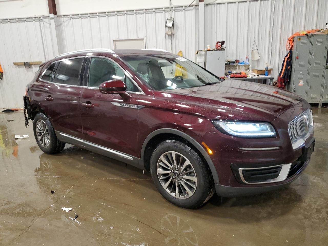 2020 Lincoln Nautilus VIN 2LMPJ8J97LBL01083 Copart auction photo, rear end damage thumbnail 4