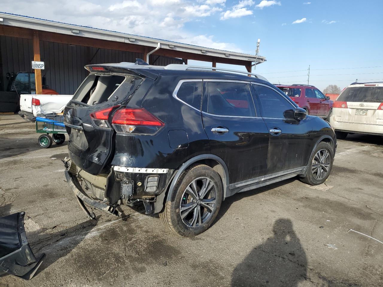 2017 Nissan Rogue VIN 5N1AT2MT5HC738183 Copart auction photo, rear end damage thumbnail 3