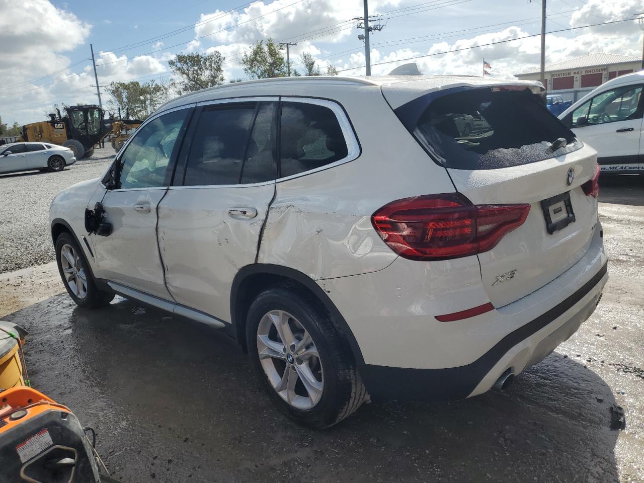 2020 BMW X3 VIN 5UXTY5C00LLT35159 Copart auction photo, all over damage thumbnail 2