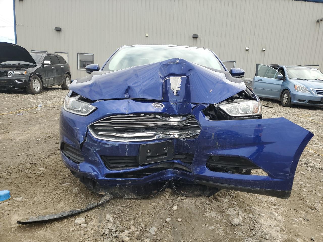 2016 Ford Fusion VIN 3FA6P0G7XGR276842 Copart auction photo, front end damage thumbnail 5