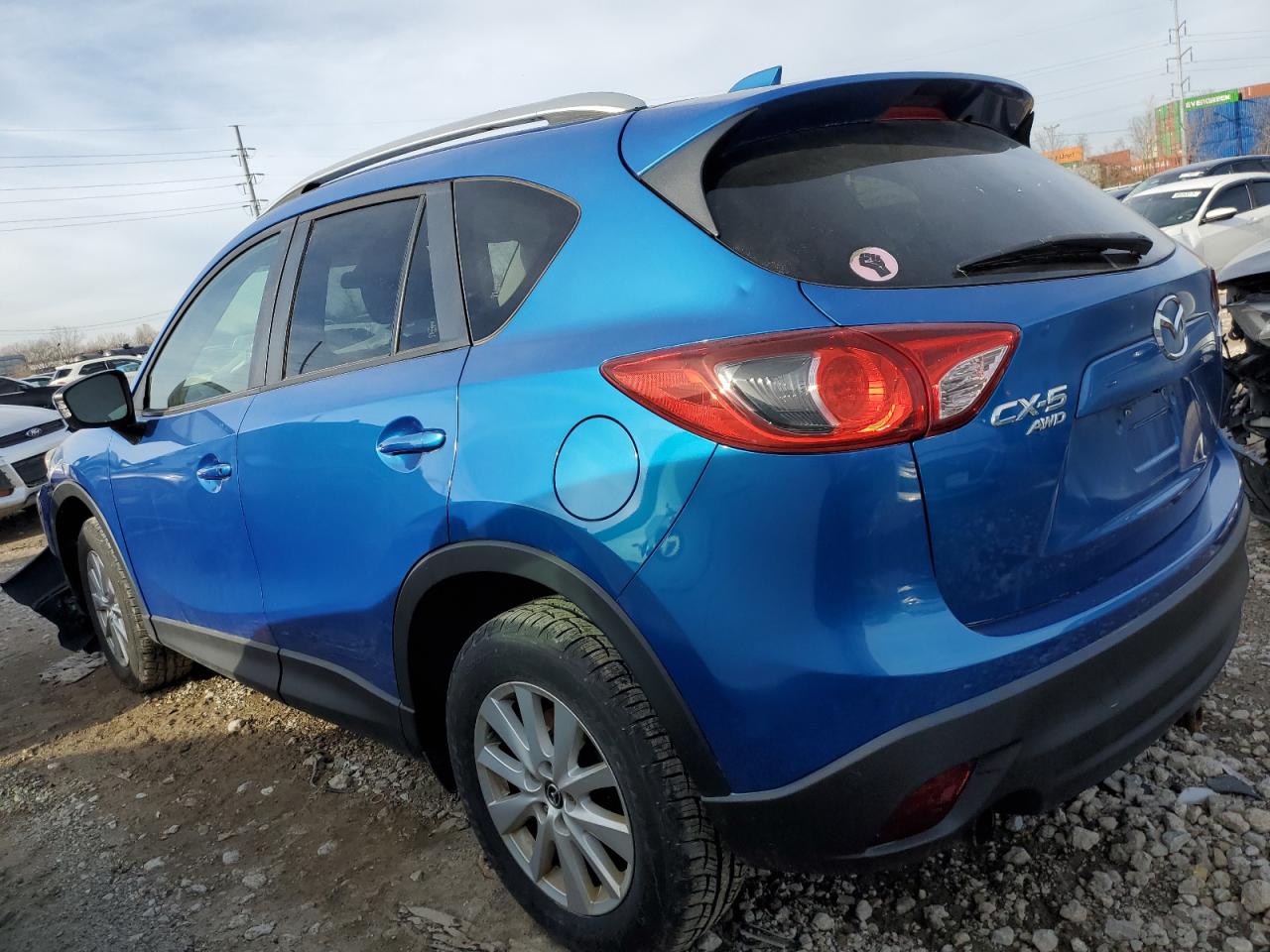 2014 Mazda CX-5 VIN JM3KE4CY1E0305248 Copart auction photo, front end damage thumbnail 2