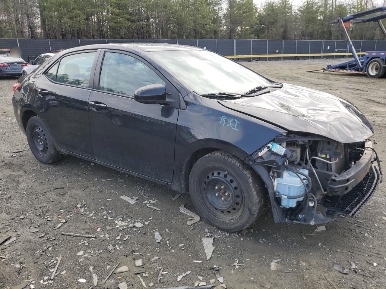 2017 Toyota Corolla VIN 2T1BURHE7HC886451 Copart auction photo, front end damage thumbnail 4
