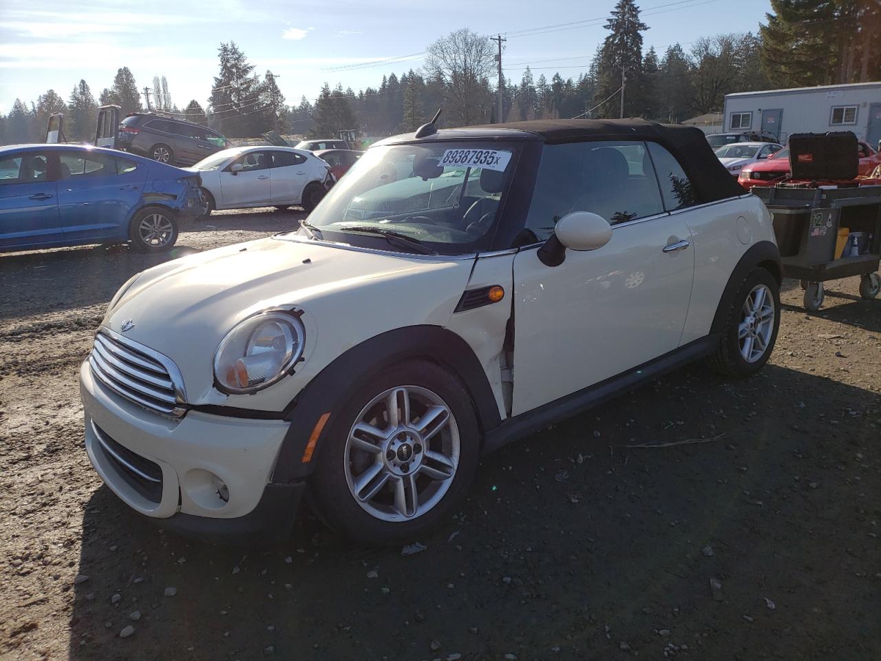 2012 MINI Cooper VIN WMWZN3C52CT133828