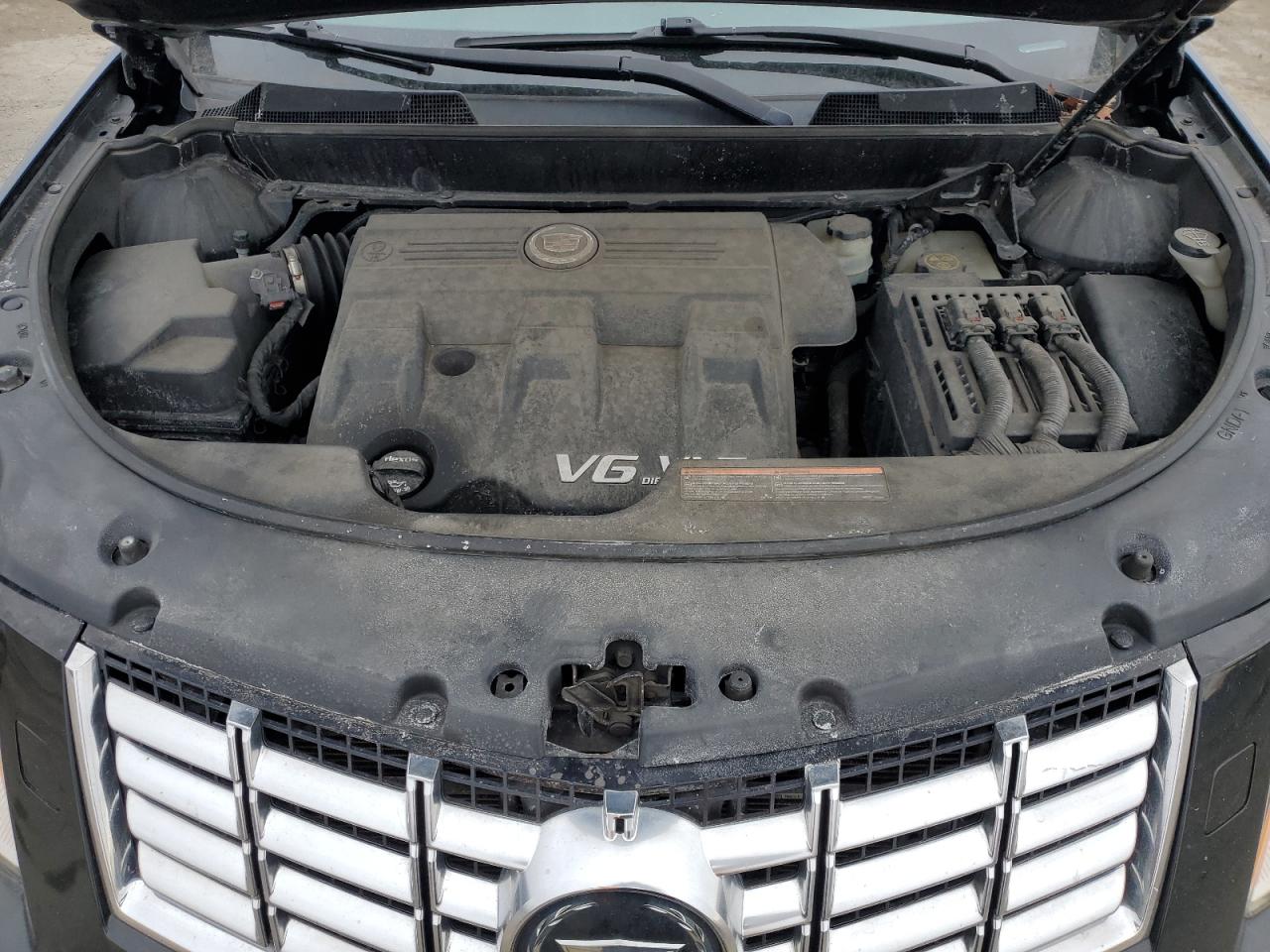 2014 Cadillac SRX VIN 3GYFNGE30ES573563 Copart auction photo, rear end damage thumbnail 12