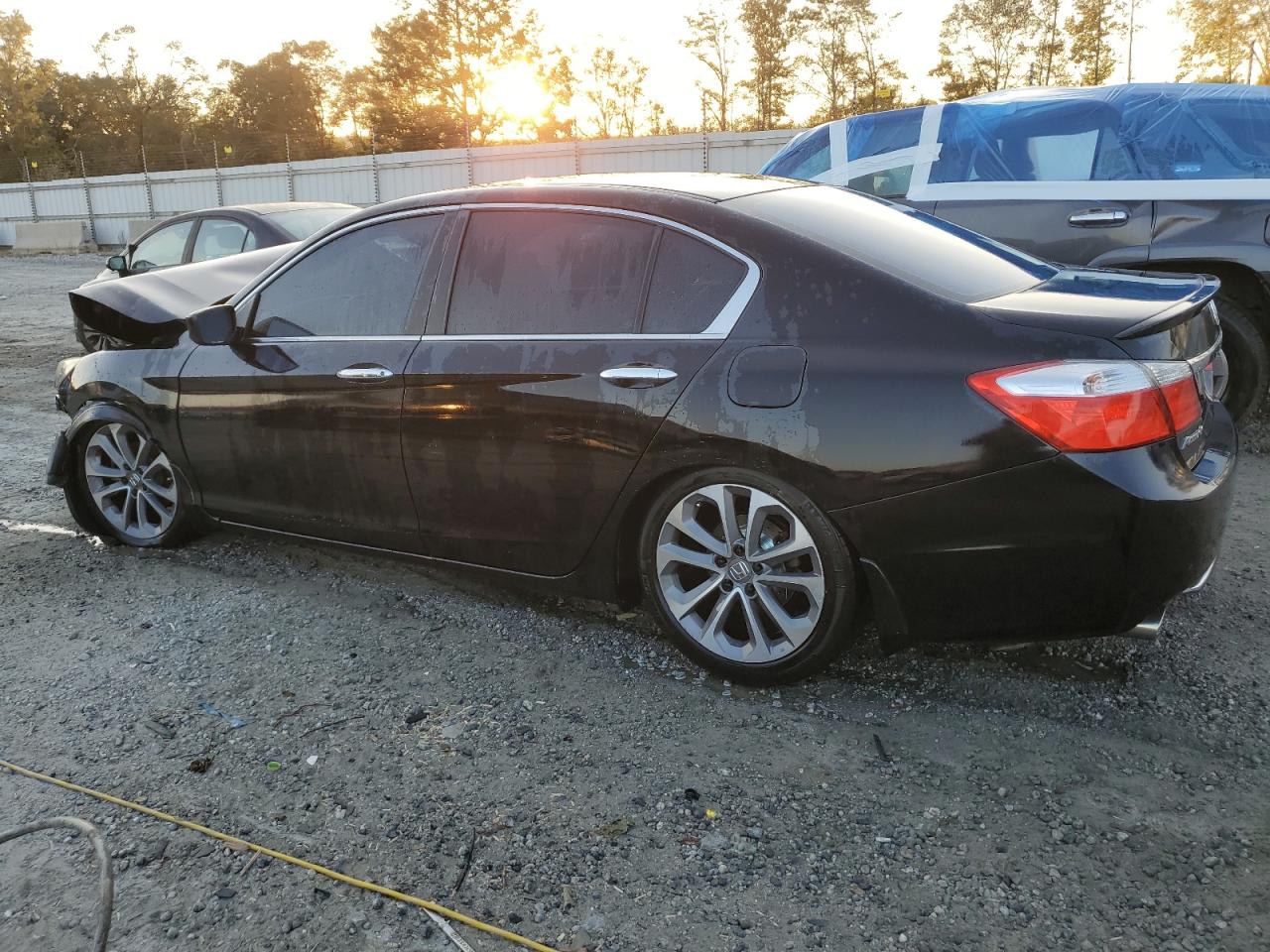 2013 Honda Accord VIN 1HGCR2F53DA119440 Copart auction photo, front end damage thumbnail 2