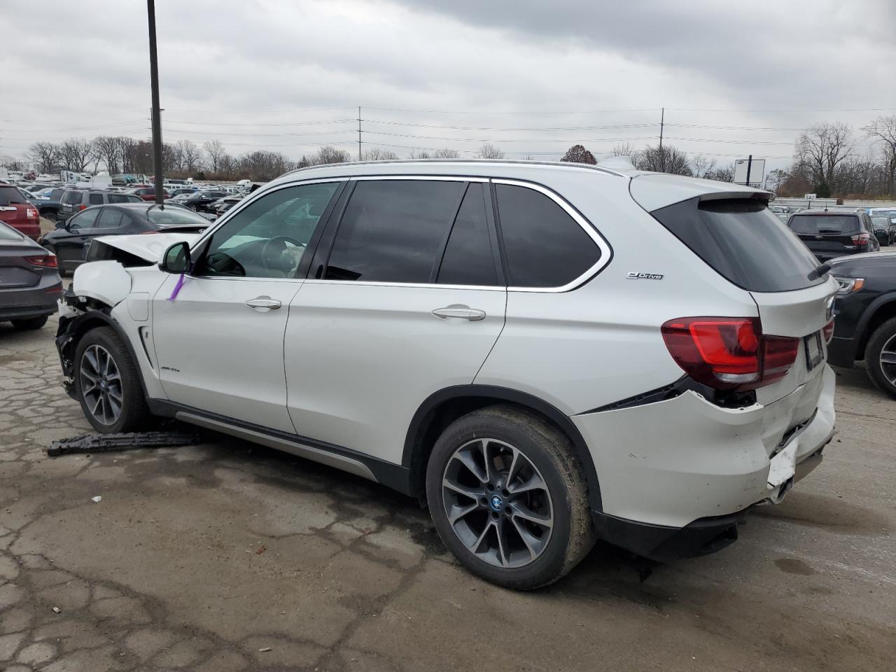 2018 BMW X5 VIN 5UXKT0C54J0V98312 Copart auction photo, front end / rear end damage thumbnail 2