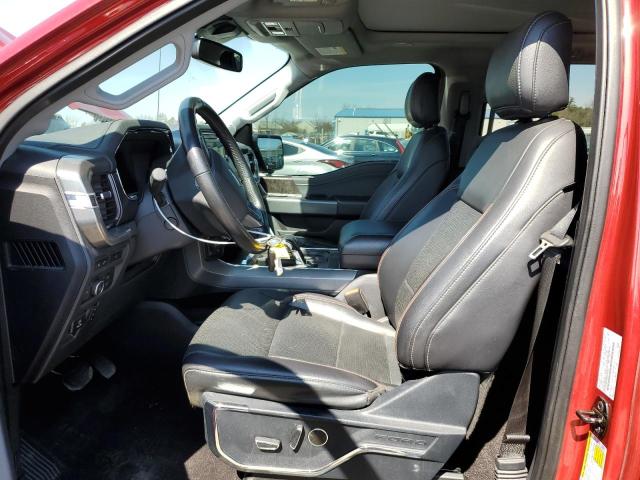 2021 Ford F-150 VIN 1FTFW1E84MFA32160 Copart auction photo, front end / side damage thumbnail 7