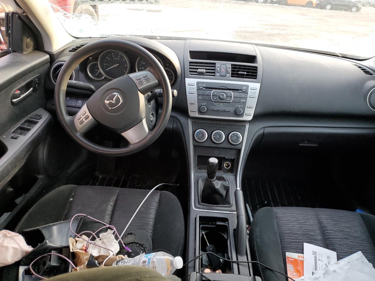 2010 Mazda 6 VIN 1YVHZ8BH2A5M33649 Copart auction photo, side / front end damage thumbnail 8