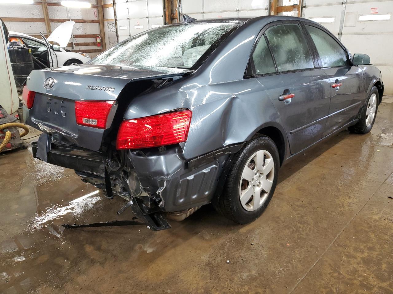 2010 Hyundai Sonata VIN 5NPET4AC0AH588256 Copart auction photo, rear end / front end damage thumbnail 3