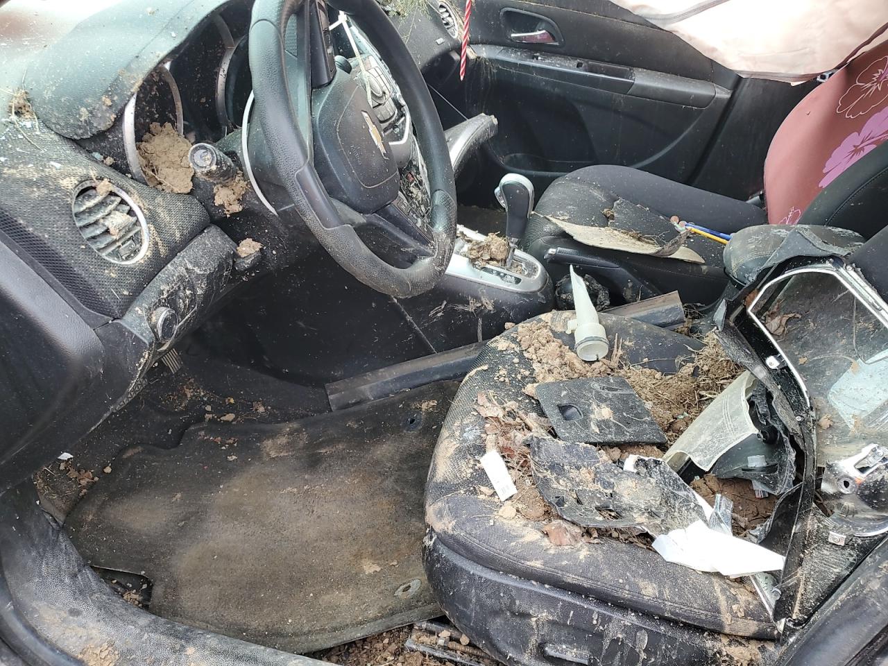2015 Chevrolet Cruze VIN 1G1PC5SB1F7258358 Copart auction photo, rollover / front end damage thumbnail 7
