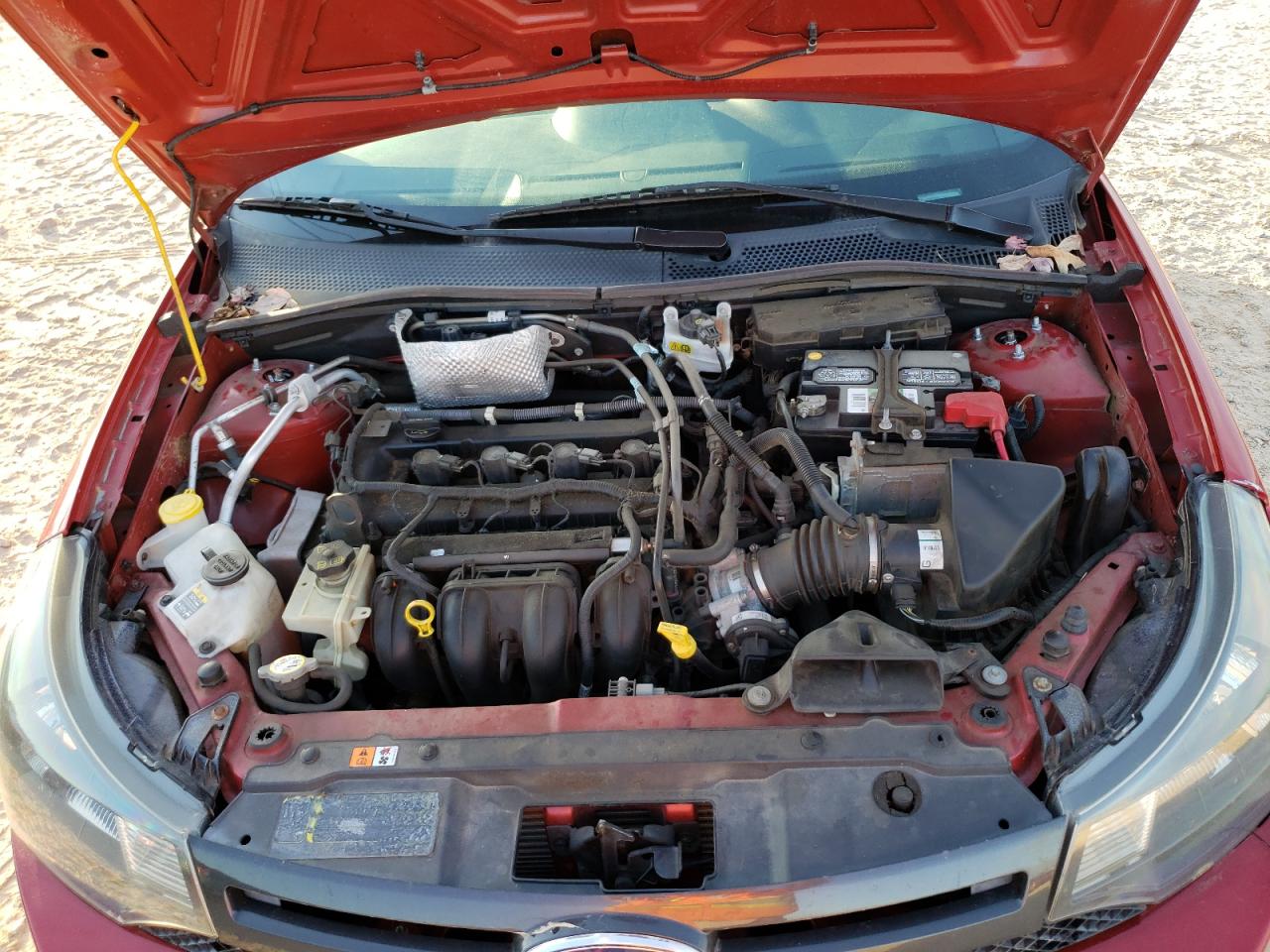 2010 Ford Focus VIN 1FAHP3GNXAW285005 Copart auction photo, front end damage thumbnail 11