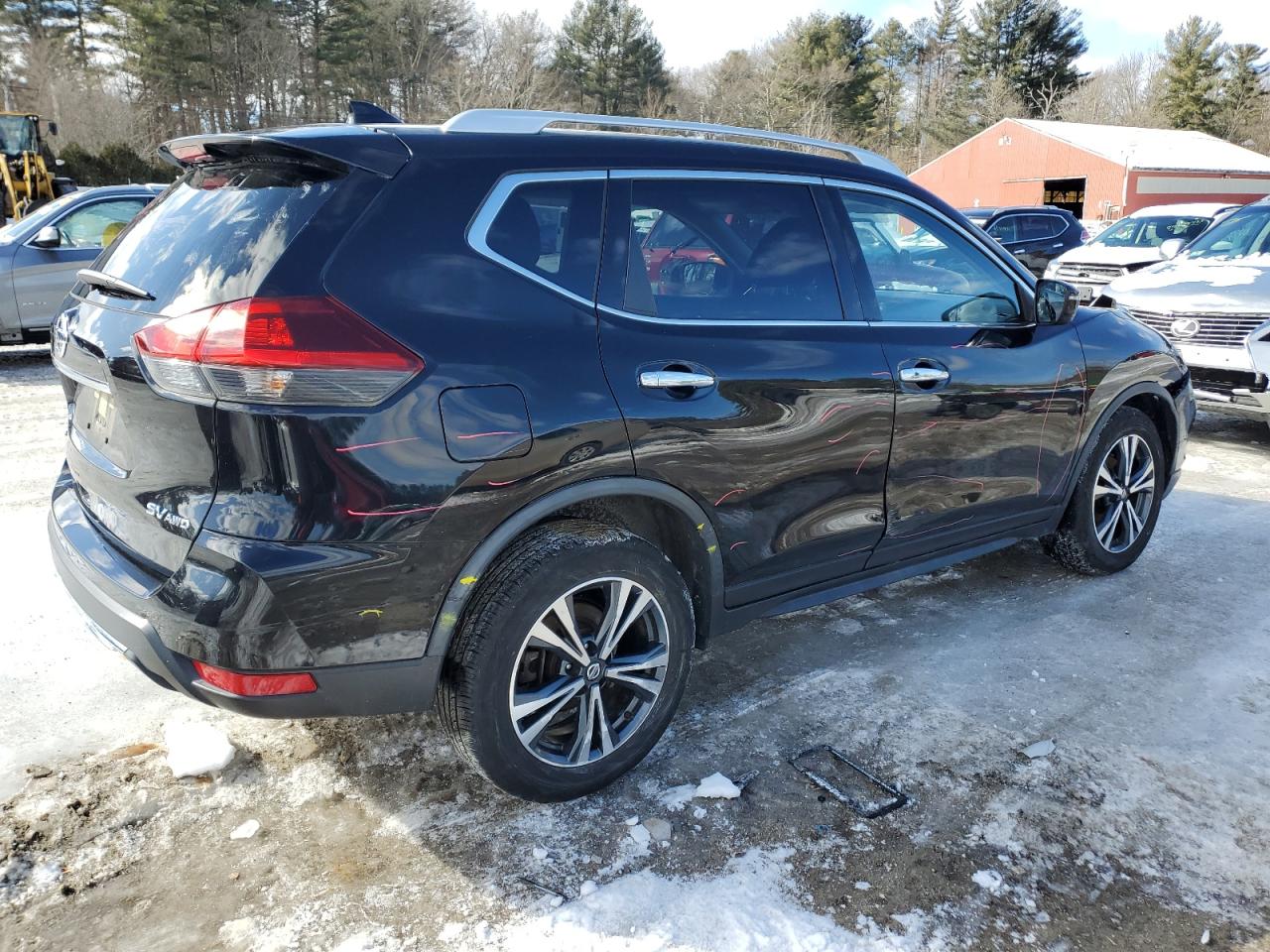 2018 Nissan Rogue VIN JN8AT2MV9JW310955 Copart auction photo, front end / side damage thumbnail 3