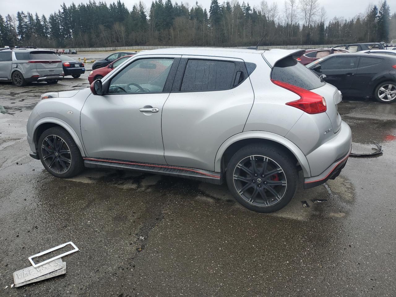 2014 Nissan Juke VIN JN8DF5MV0ET150123 Copart auction photo, front end damage thumbnail 2