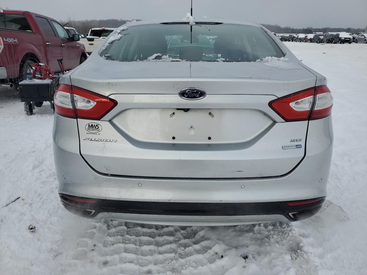2016 Ford Fusion VIN 3FA6P0T93GR223780 Copart auction photo, all over damage thumbnail 6