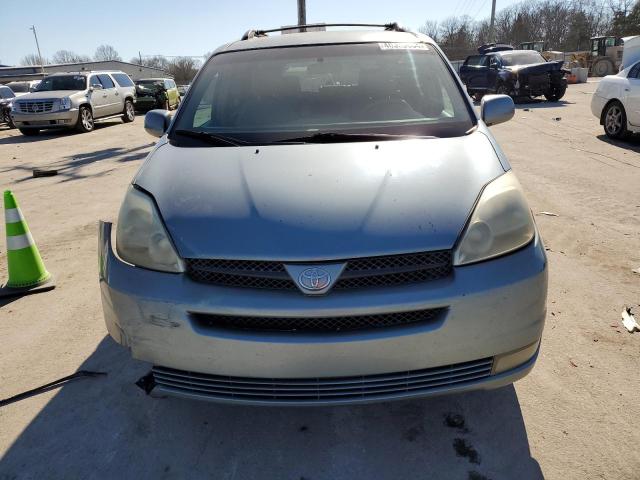 2005 Toyota Sienna VIN 5TDZA22C75S378604 Copart auction photo, front end / side damage thumbnail 5