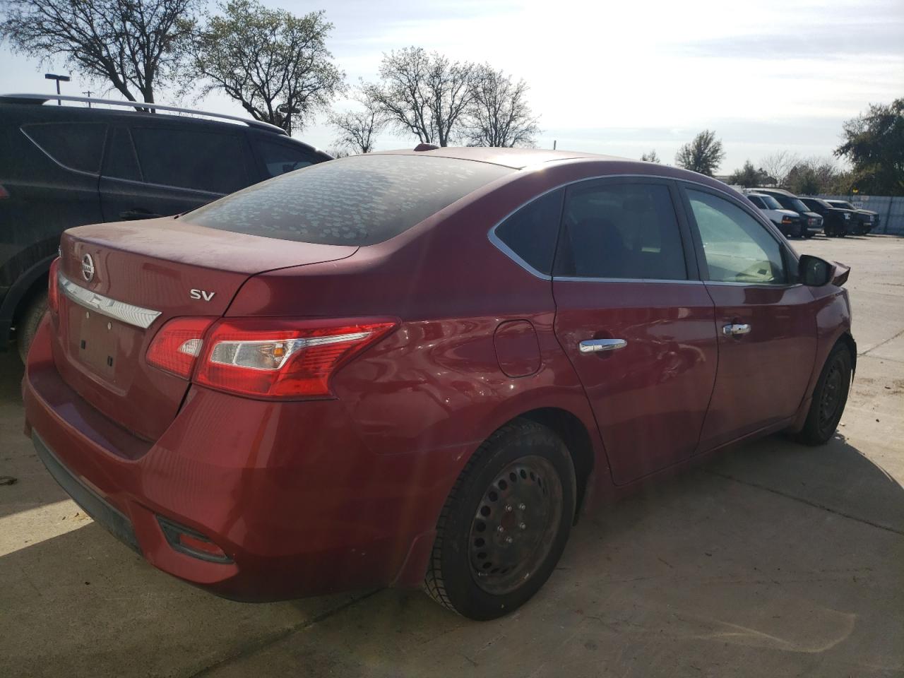 2016 Nissan Sentra VIN 3N1AB7AP4GL655023 Copart auction photo, front end damage thumbnail 3