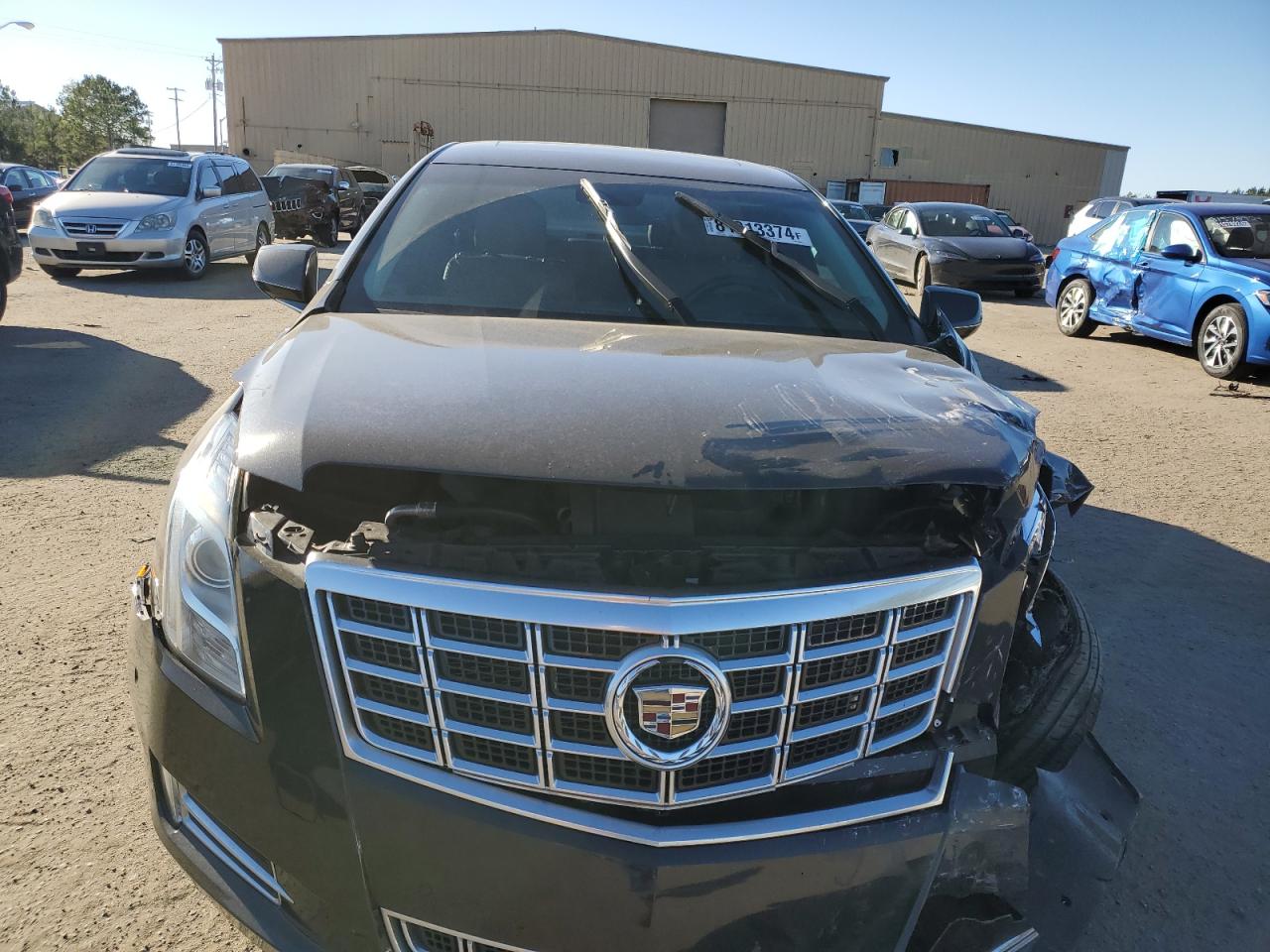 2014 Cadillac XTS VIN 2G61P5S35E9248233 Copart auction photo, front end damage thumbnail 5