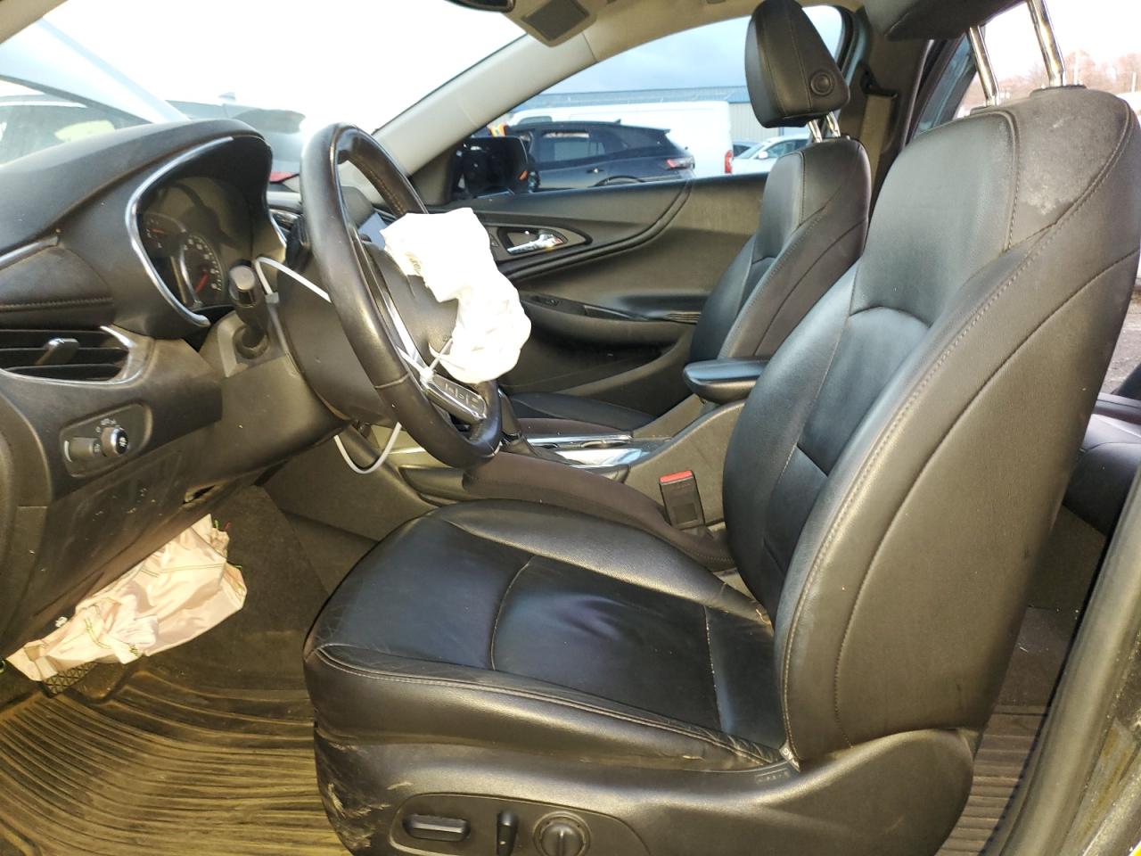2016 Chevrolet Malibu VIN 1G1ZE5ST1GF206196 Copart auction photo, front end / side damage thumbnail 7