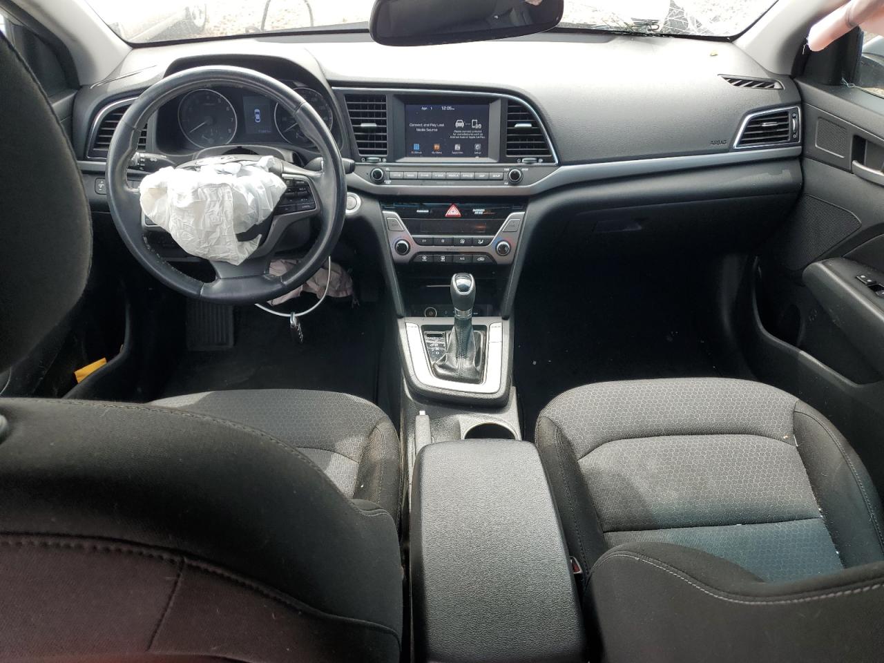 2018 Hyundai Elantra VIN 5NPD84LFXJH310419 Copart auction photo, front end damage thumbnail 8