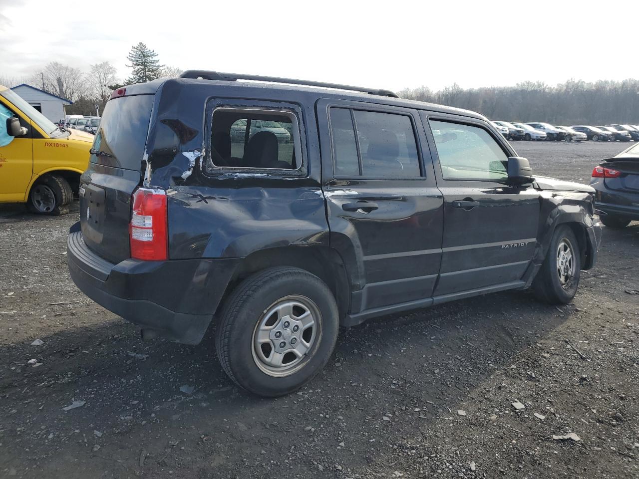 2015 Jeep Liberty (Patriot) VIN 1C4NJPBA4FD349004 Copart auction photo, all over damage thumbnail 3