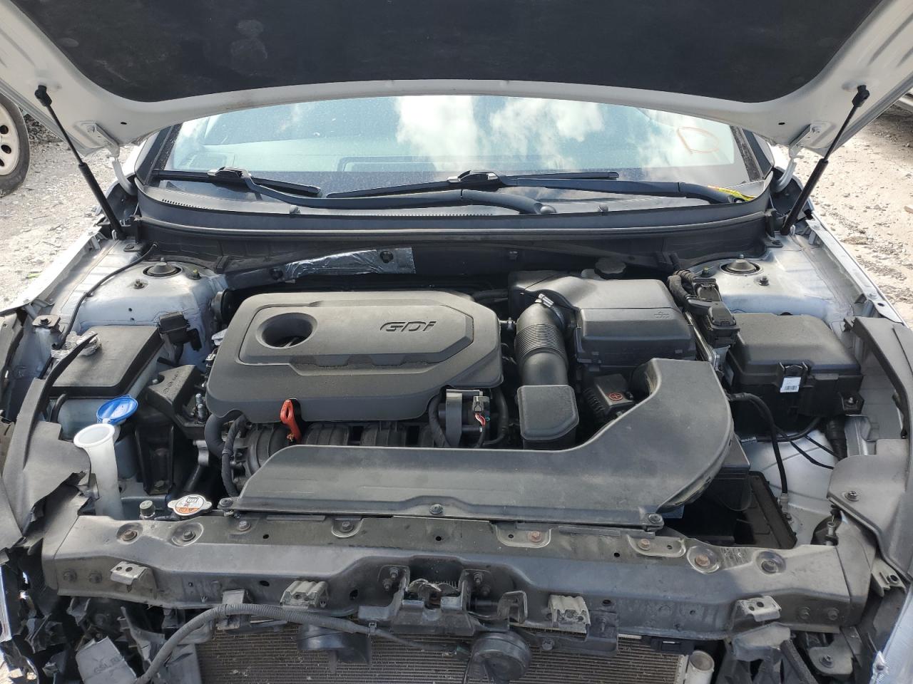 2015 Hyundai Sonata VIN 5NPE24AF4FH236902 Copart auction photo, front end damage thumbnail 11