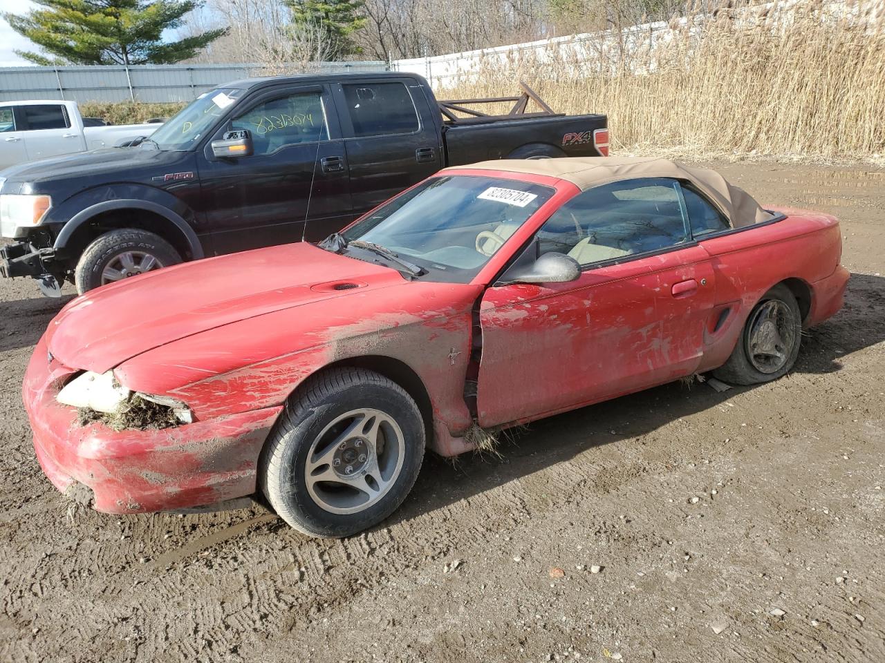 1998 Ford Mustang VIN 1FAFP4444WF130952