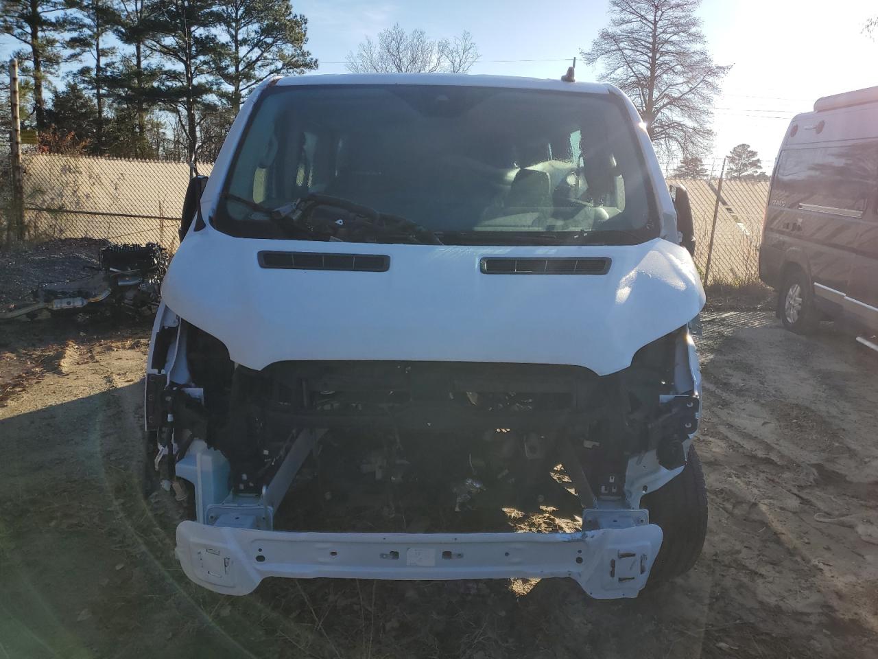 2021 Ford Transit VIN 1FBAX2Y82MKB00167 Copart auction photo, front end damage thumbnail 5