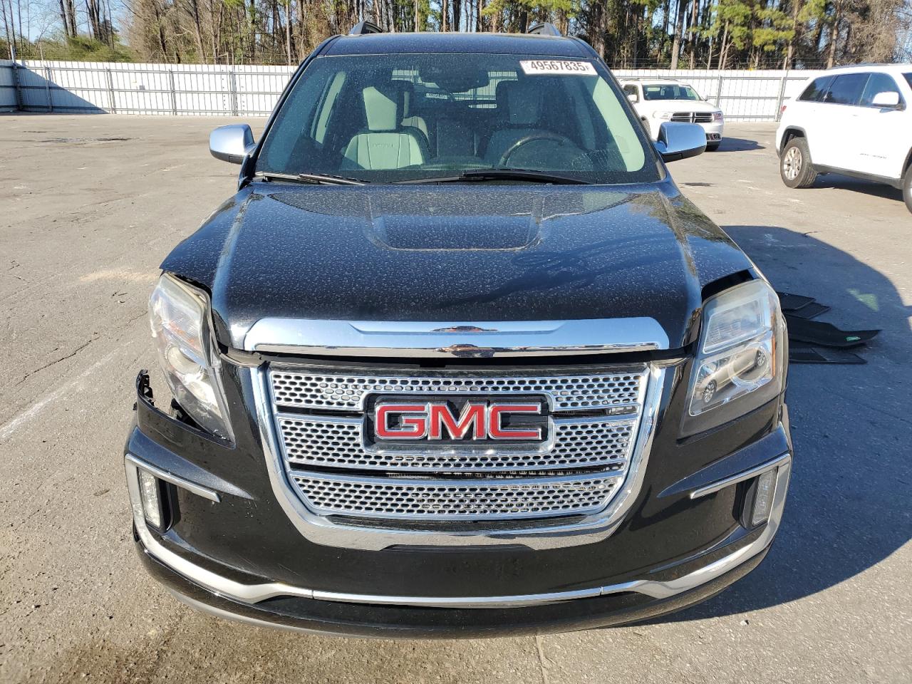 2017 GMC Terrain VIN 2GKFLRE3XH6119643 Copart auction photo, front end / side damage thumbnail 5