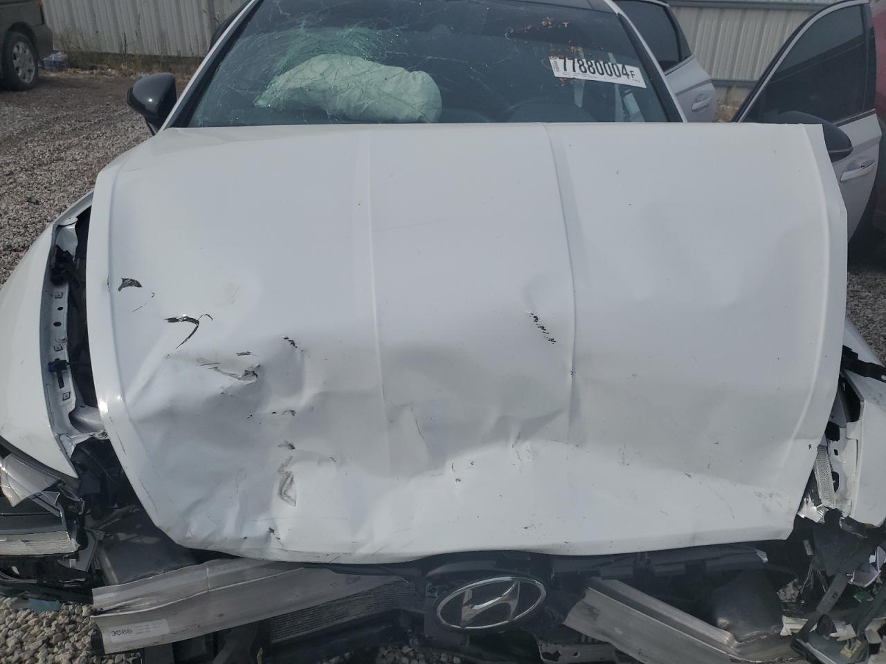 2021 Hyundai Sonata VIN 5NPEK4JC0MH116131 Copart auction photo, front end / side damage thumbnail 13