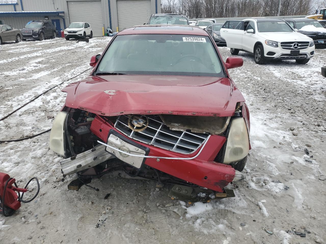 2007 Cadillac DTS VIN 1G6KD57Y67U133406 Copart auction photo, front end damage thumbnail 5