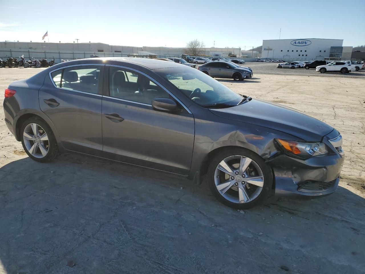 2015 Acura ILX VIN 19VDE1F31FE009938 Copart auction photo, front end / undercarriage damage thumbnail 4
