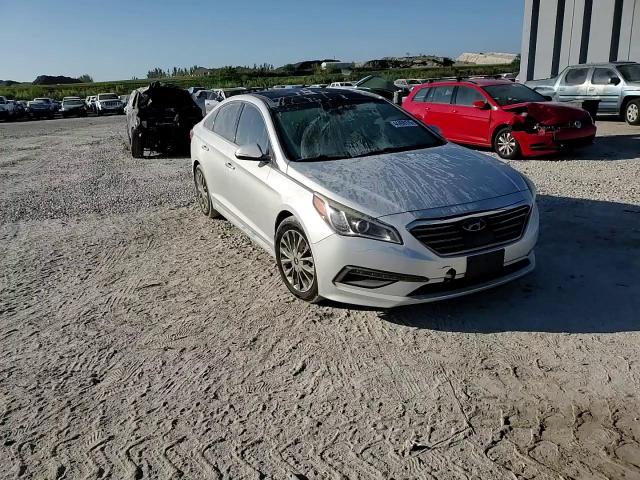 2015 Hyundai Sonata VIN 5NPE34AF7FH232596 Copart auction photo, front end / minor dent/scratches damage thumbnail 10
