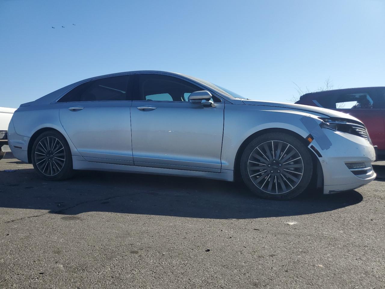 2013 Lincoln MKZ VIN 3LN6L2J92ER830444 Copart auction photo, front end damage thumbnail 4