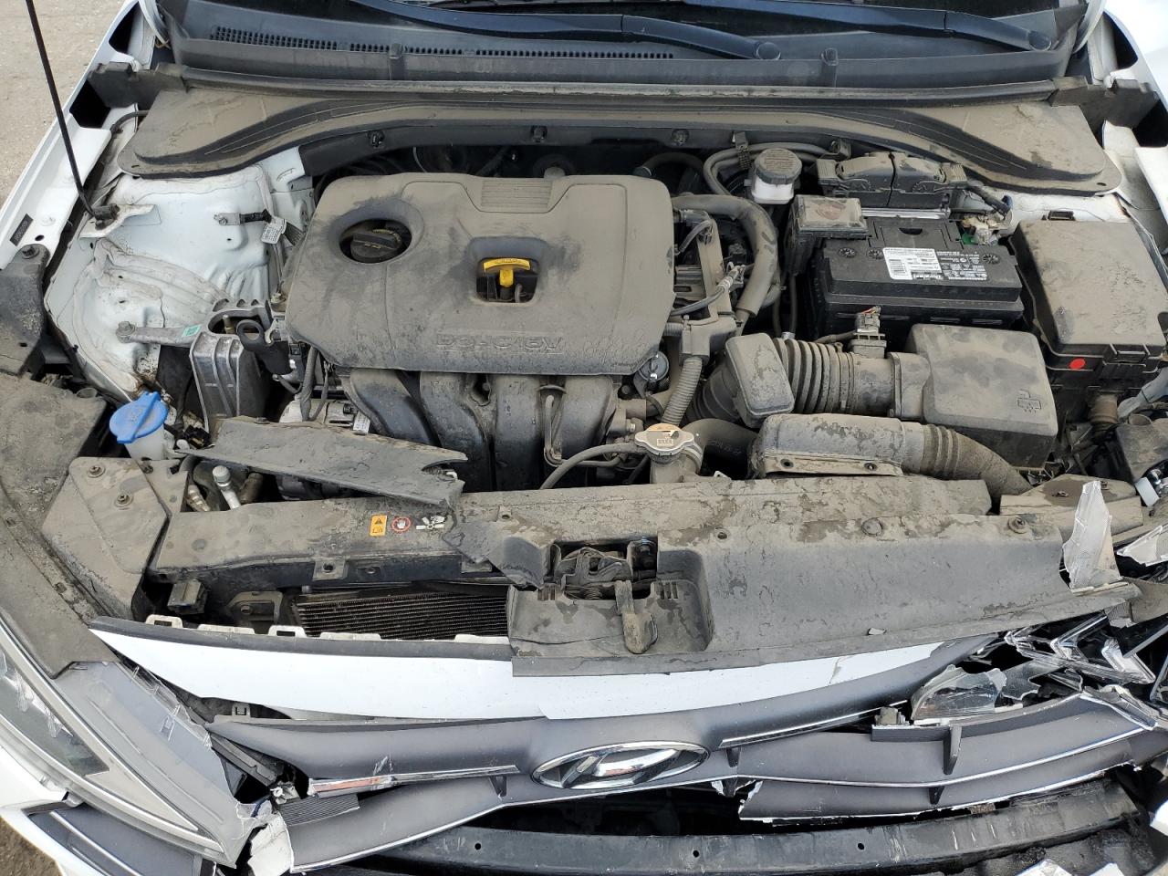 2020 Hyundai Elantra VIN 5NPD84LF7LH511391 Copart auction photo, front end / minor dent/scratches damage thumbnail 12