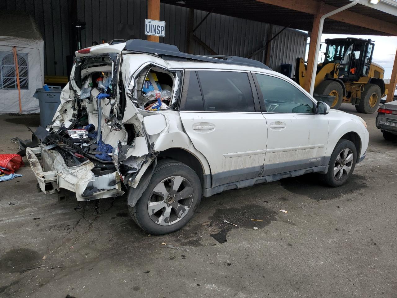 2012 Subaru Outback VIN 4S4BRCCC8C3302723 Copart auction photo, rear end damage thumbnail 3