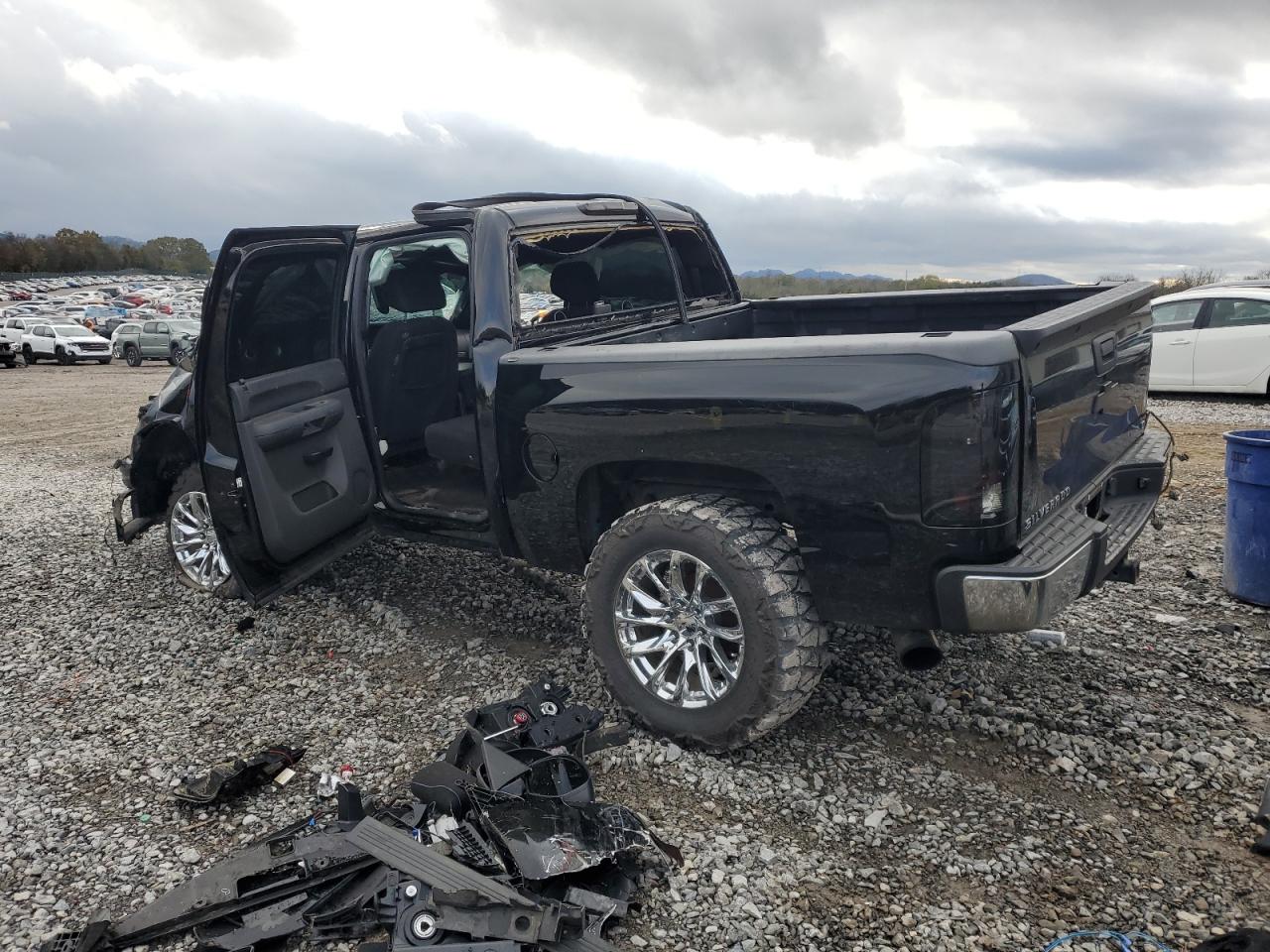 2012 Chevrolet Silverado VIN 3GCPKSE73CG110311 Copart auction photo, rollover / undercarriage damage thumbnail 2