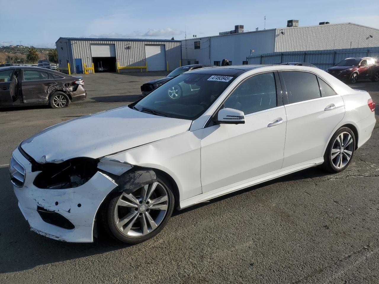 2015 Mercedes-Benz E-klasse VIN WDDHF5KB9FB124039 - Copart auction photo