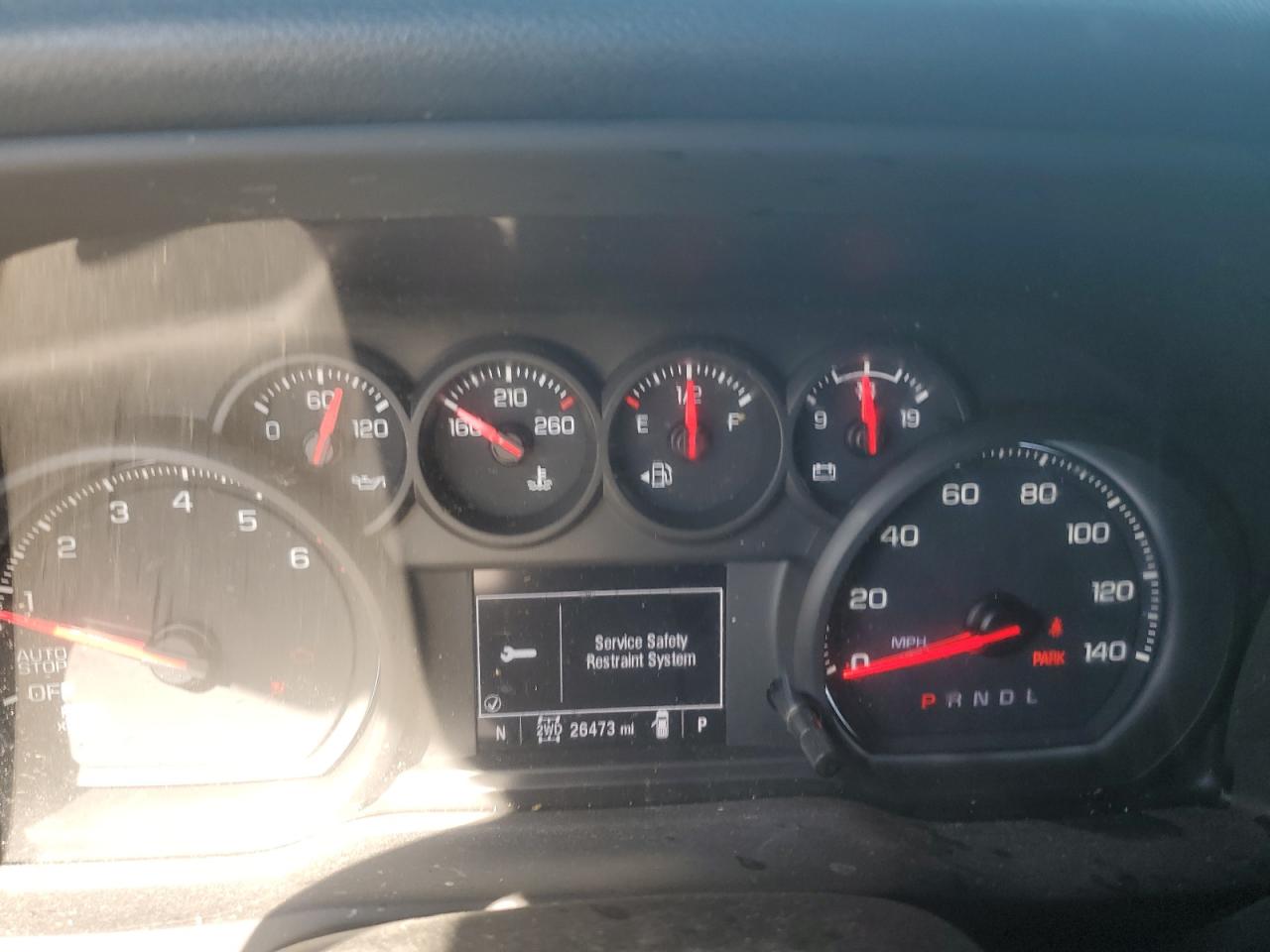 2023 Chevrolet Silverado VIN 1GCPDBEKXPZ255589 Copart auction photo, front end damage thumbnail 9