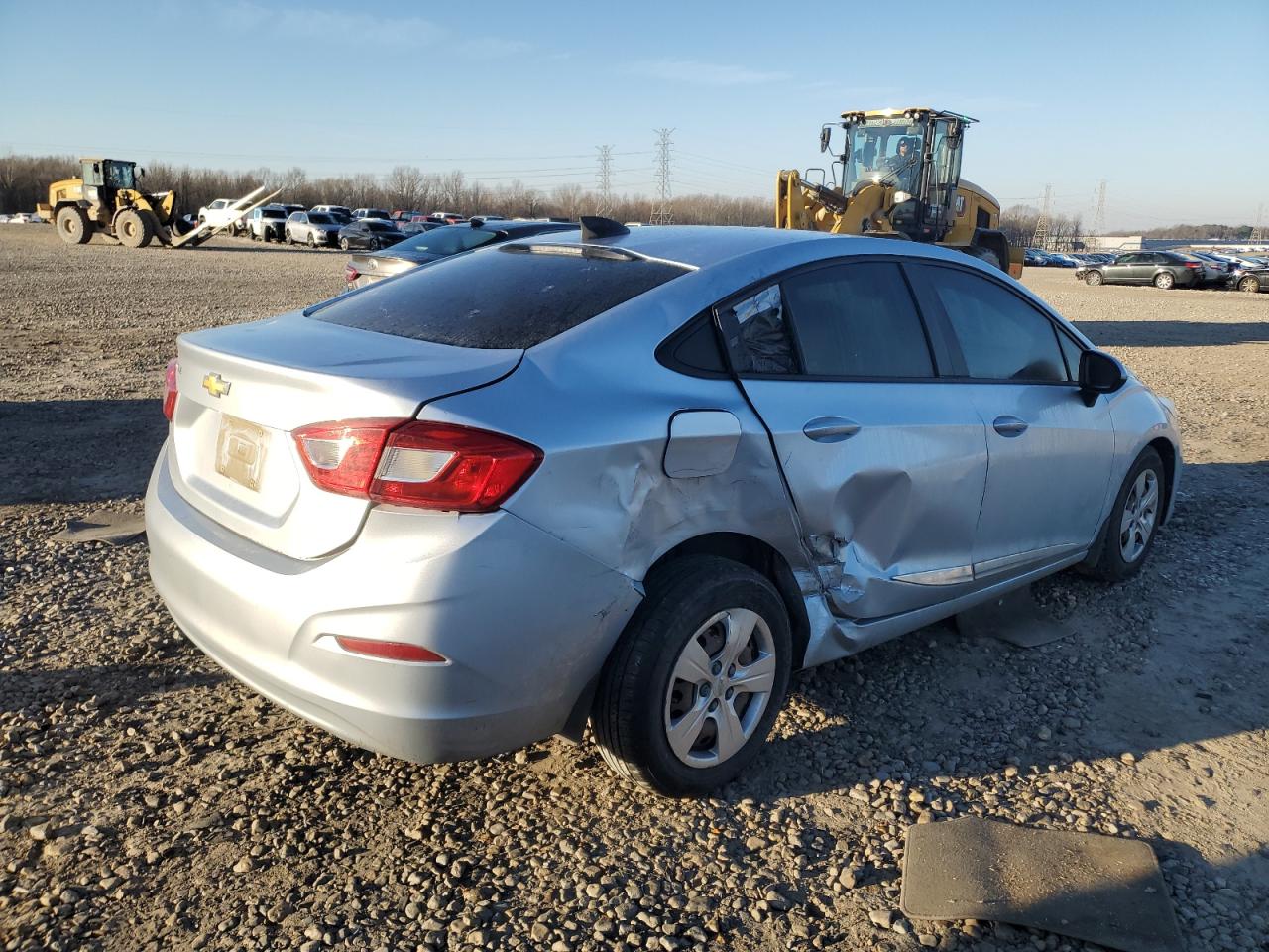 2018 Chevrolet Cruze VIN 1G1BC5SM0J7218227 Copart auction photo, side damage thumbnail 3