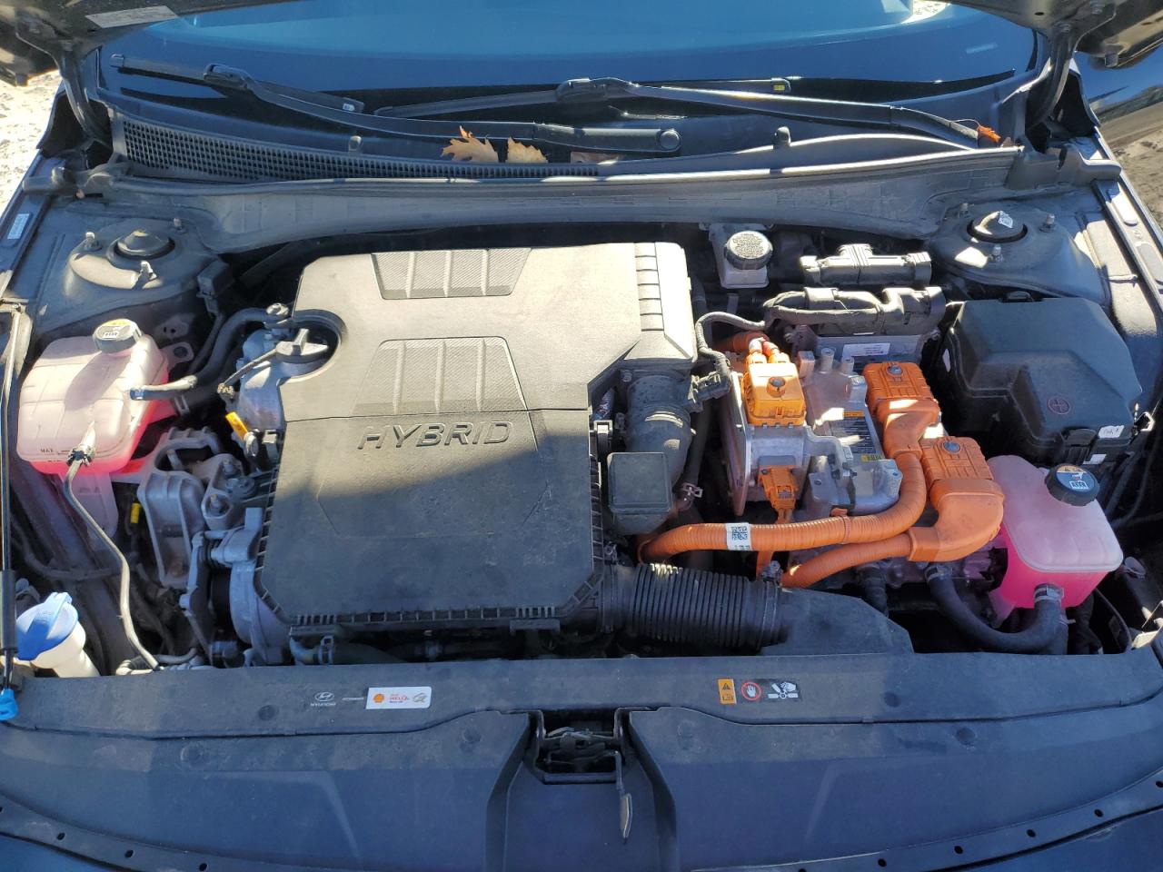 2021 Hyundai Elantra VIN KMHLN4AJ1MU011628 Copart auction photo, rear end / minor dent/scratches damage thumbnail 11