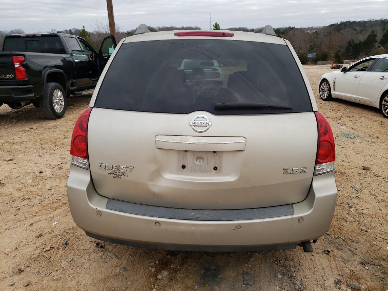 2005 Nissan Quest VIN 5N1BV28U95N100939 Copart auction photo, front end / rear end damage thumbnail 6