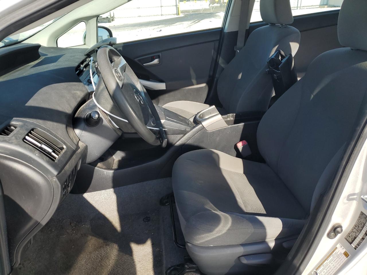 2012 Toyota Prius VIN JTDKN3DU5C1560717 Copart auction photo, front end / rear end damage thumbnail 7