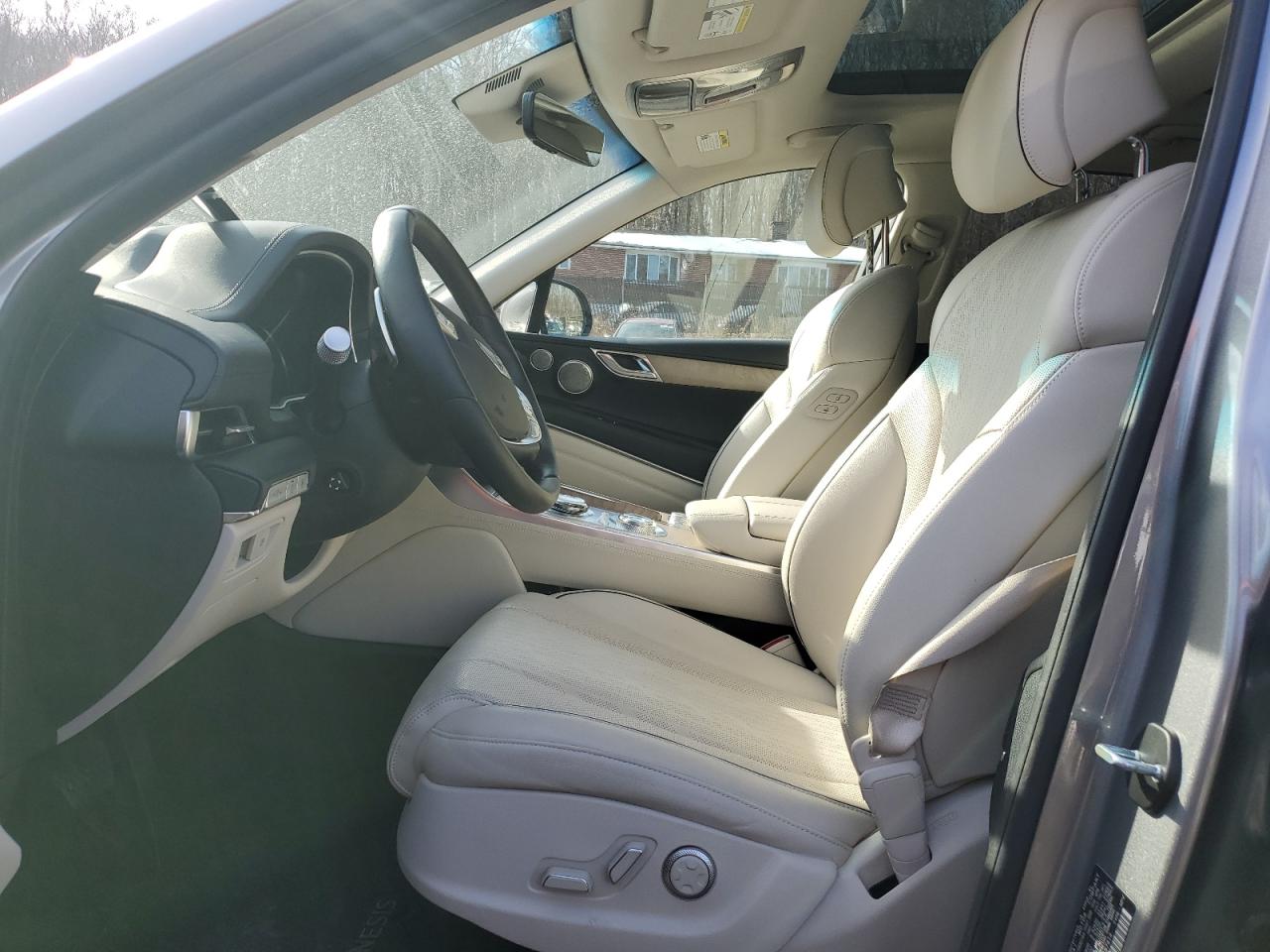 2024 Genesis Gv80 VIN KMUHBDSB1RU157414 Copart auction photo, front end damage thumbnail 7