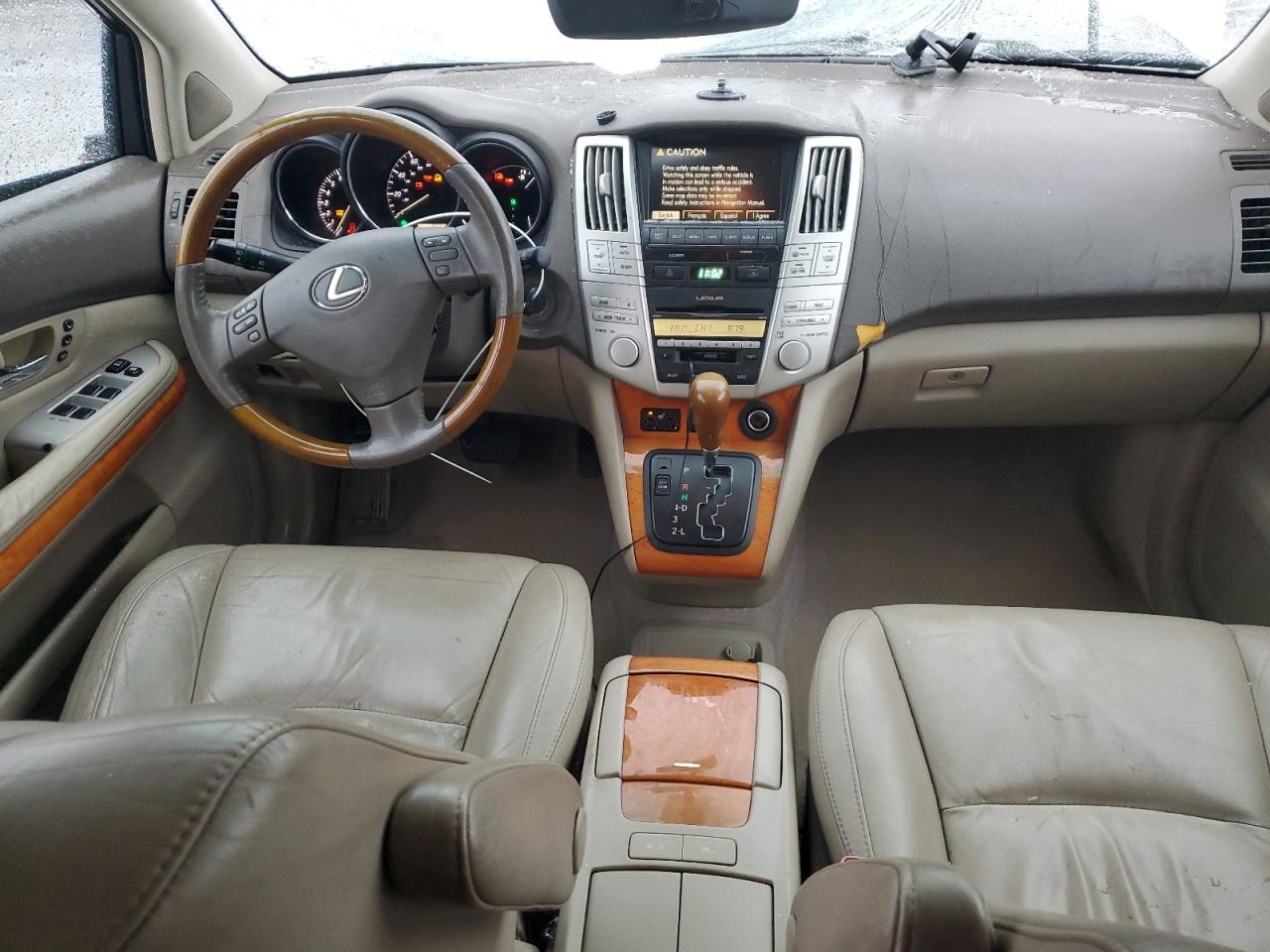 2007 Lexus RX VIN 2T2HK31U47C034261 Copart auction photo, front end / side damage thumbnail 8