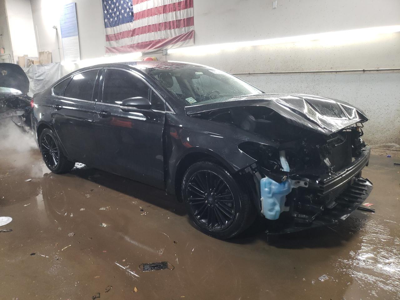 2013 Ford Fusion VIN 3FA6P0HR1DR330363 Copart auction photo, front end damage thumbnail 4