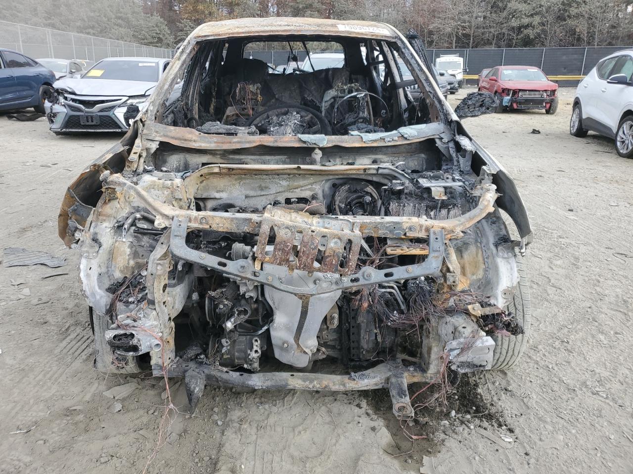 2020 Chevrolet Equinox VIN 2GNAXSEV1L6265755 Copart auction photo, burn damage thumbnail 5