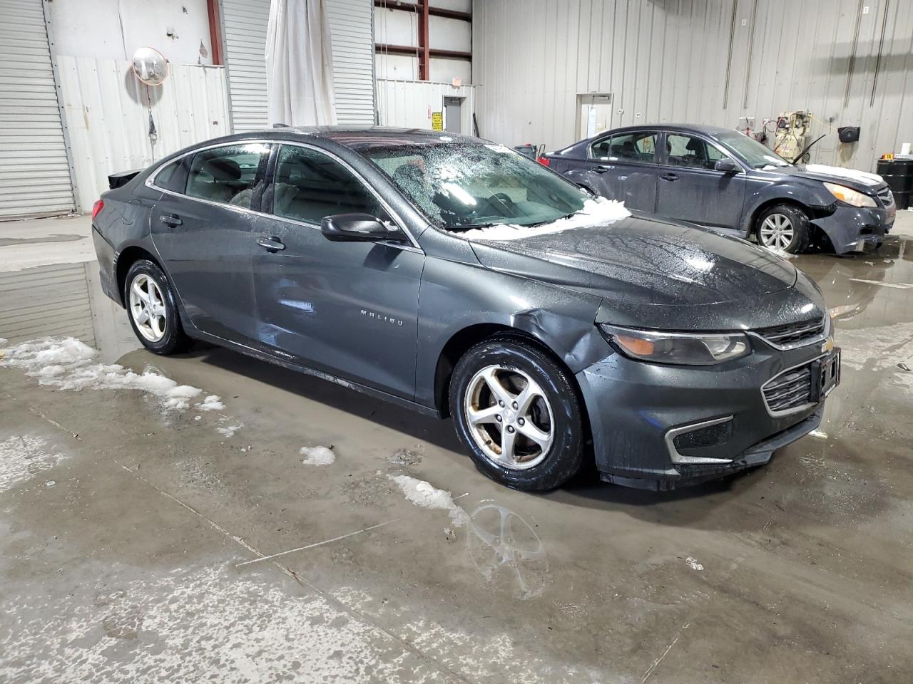 2017 Chevrolet Malibu VIN 1G1ZB5ST0HF252466 Copart auction photo, rear end damage thumbnail 4