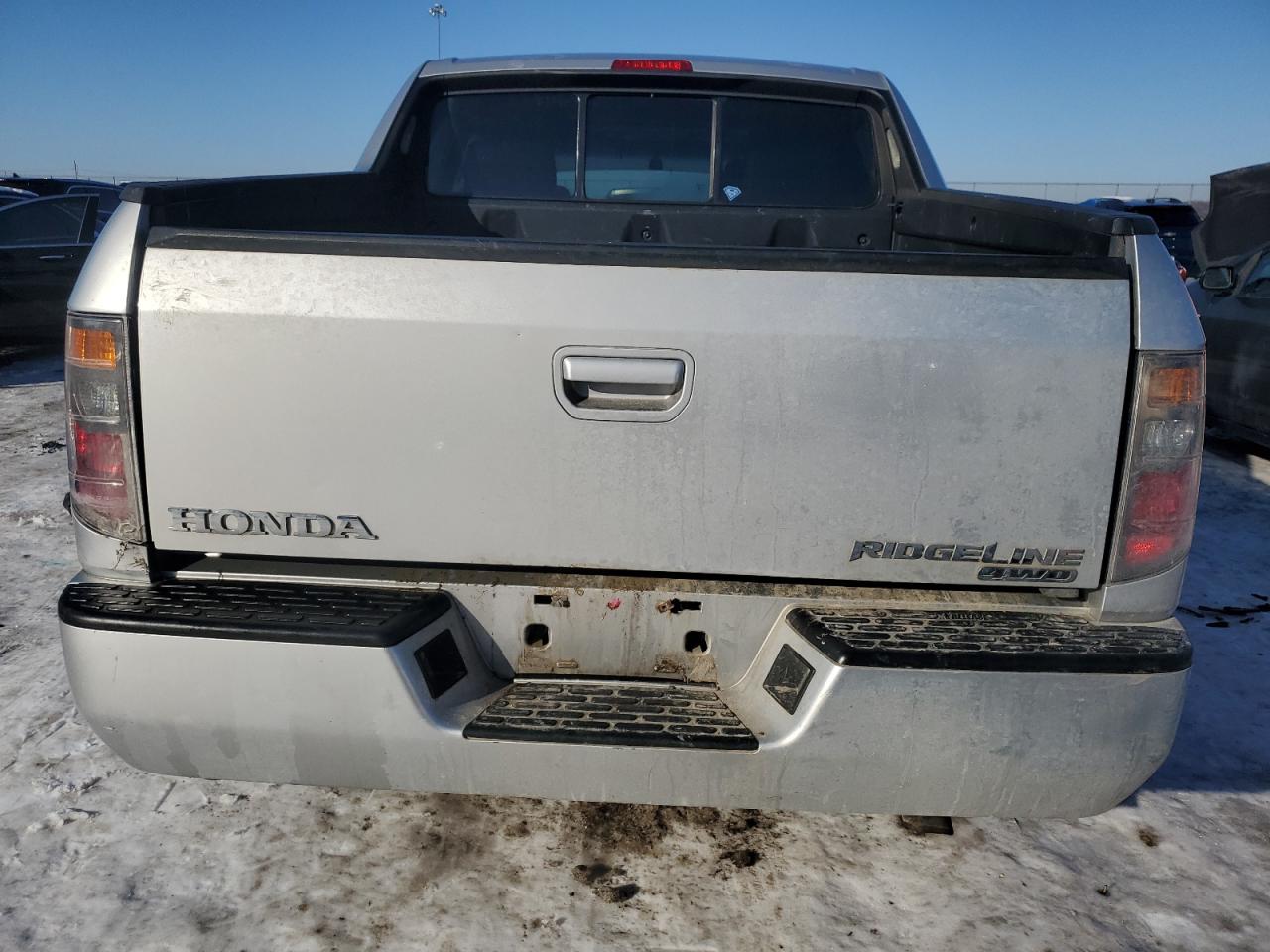 2006 Honda Ridgeline VIN 2HJYK16556H545150 Copart auction photo, front end damage thumbnail 6