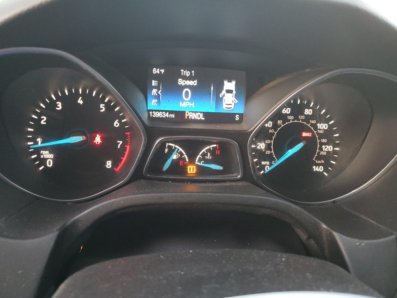 2015 Ford Focus VIN 1FADP3K23FL326174 Copart auction photo, rear end damage thumbnail 9
